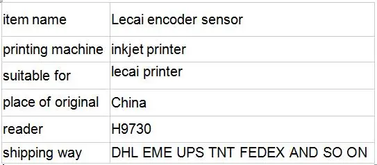lecai encoder sensor