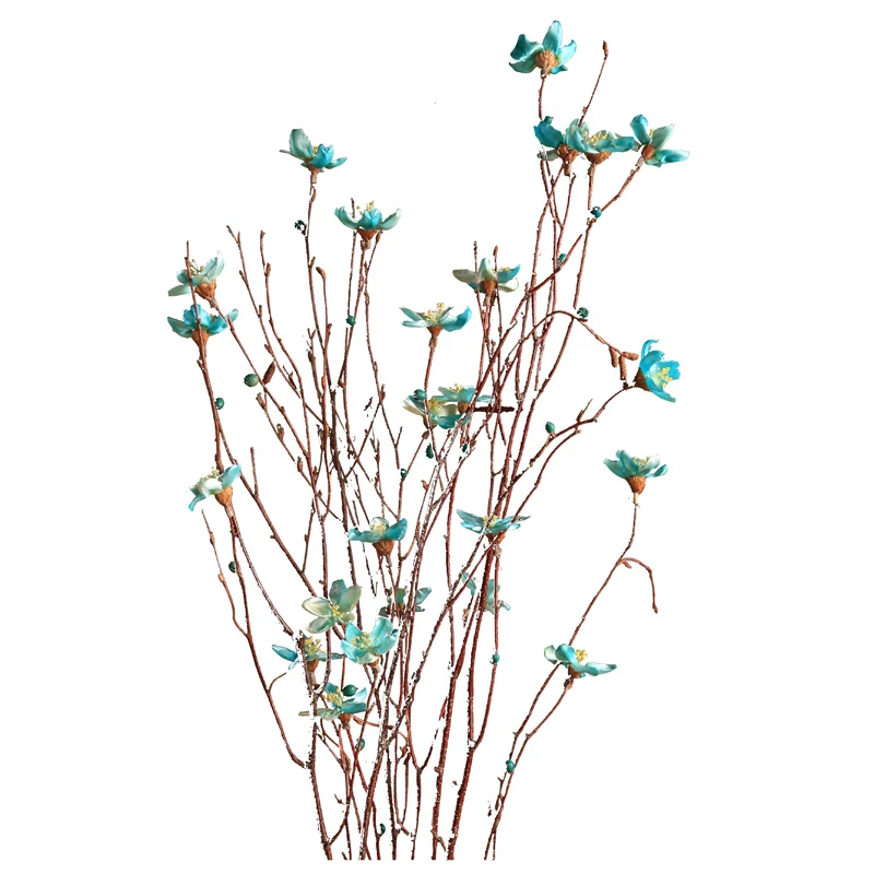 Natural plants dried flowers branches living room flower arrangement