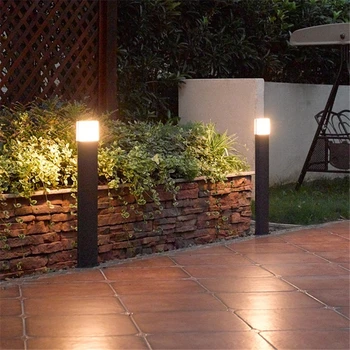 

100-240Vac European style IP54 10W led garden light ,lawn light ,landscape lamp of 500/900mm height for villa ,courtyard