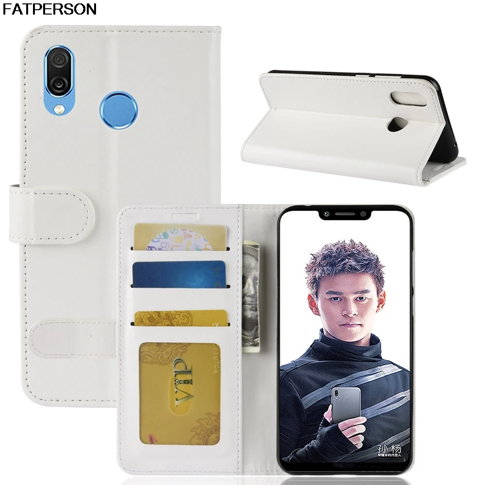 

Smart cover Luxury case Soft PU capa Wallet For huawei honor Play case Leather Phone case For honor Play Phone Bracket capa