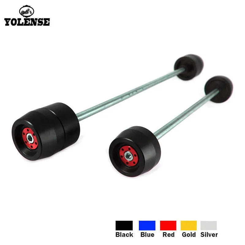 

For DUCATI MONSTER 696 795 Monster696 Monster795 Motorcycle Accessories Front & Rear Axle Fork Crash Sliders Wheel Protector