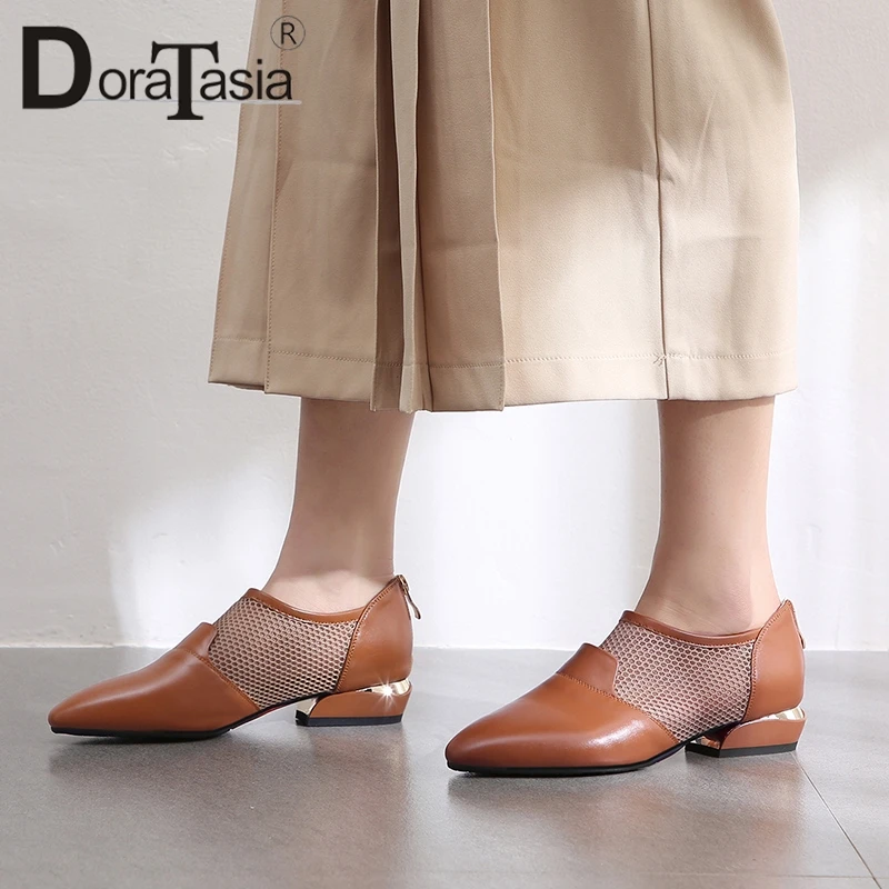 

DORATASIA New Arrivals Large Size 32-43 Wholesale Chunky Heels Pumps Woman Shoes Solid Elegant INS Pumps Lady Shoes Woman