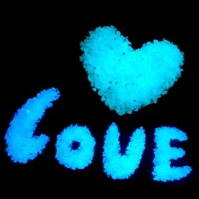 Светится в темноте гравия щебень аквариум парк сад двор домашний декор May06