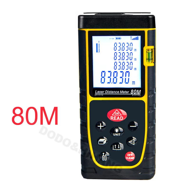 Laser Distance Meter 40M 60M 80M 100M Laser Rangefinder Laser Tape Range Finder Trena Ruler Diastimeter Building Hand Tool D1013 (5)_