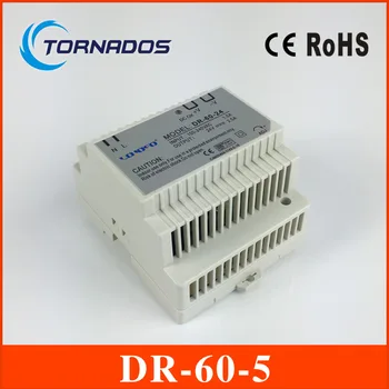 

wholesale Din Rail Single Output 60W 5V switching power supply DR-60-5 (85-264v ac) input 5v dc output Din-Rail