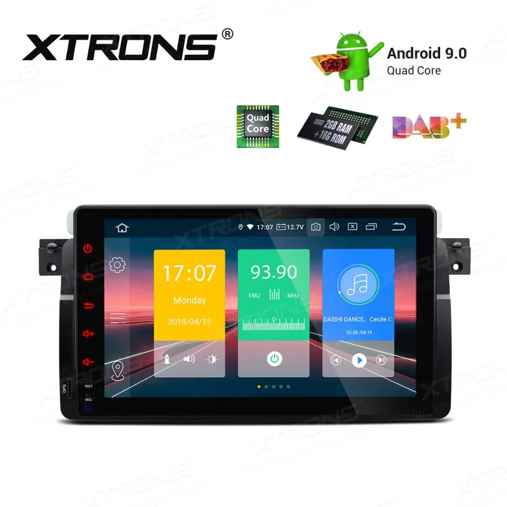 Excellent 9" Android 9.0 Pie OS Car Multimedia GPS Radio for MG ZT 2001-2005 with Professional Plug-and-Play Design for Power and Radio 1
