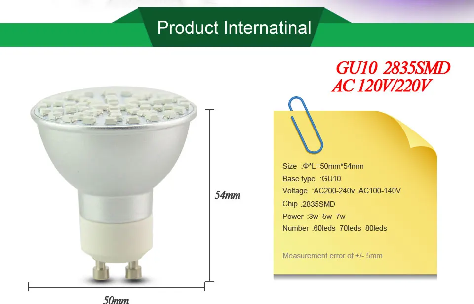 Full Spectrum GU10 E27 LED Grow Light Phyto Lamp For Indoor Flower Plants Garden Hydroponics  (2)