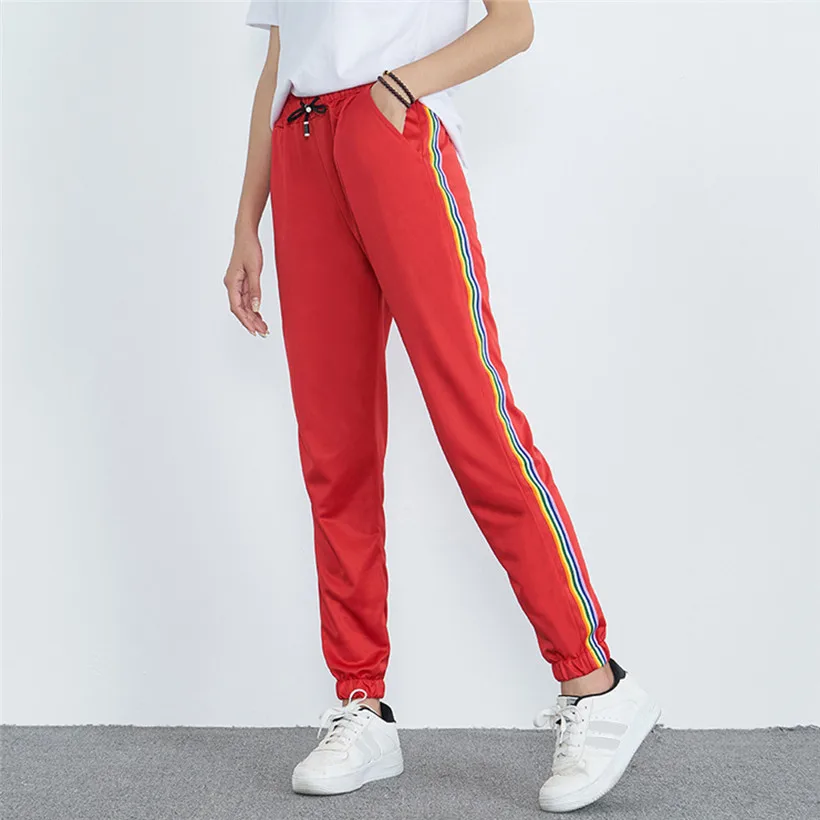 Брюки спорт Jogger Red