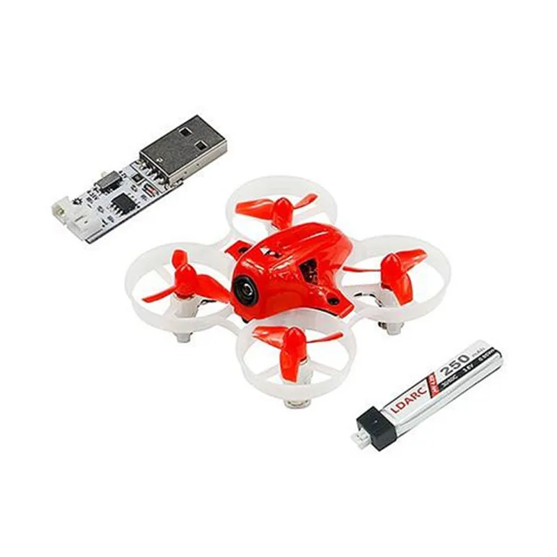 

Hot KINGKONG/LDARC TINY 6X 65mm Micro Racing FPV Quadcopter With 716 Brushed Motors Based on F3 Brush Flight Controller RTF PNP