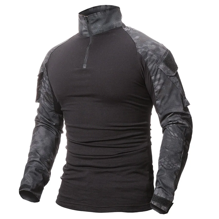  Tactical Combat Shirt Military Uniform Us Army Clothing Tatico Tops Airsoft Multicam Camouflage Hun