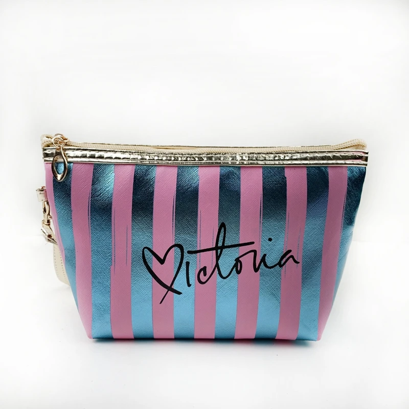 7 Водонепроницаемая Лазерная женская косметичка Neceser Make Up Bag ПВХ сумка для мытья туалетных принадлежностей органайзер для путешествия Mujer Bolsas - Цвет: 7