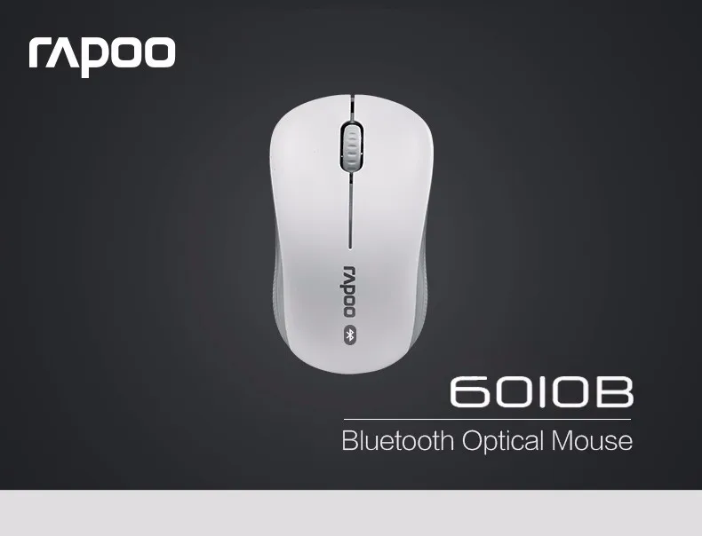 Оригинальная Беспроводная оптическая мышь Rapoo 6010B с Bluetooth 3,0, офисные мыши для планшетов, ноутбуков, компьютеров