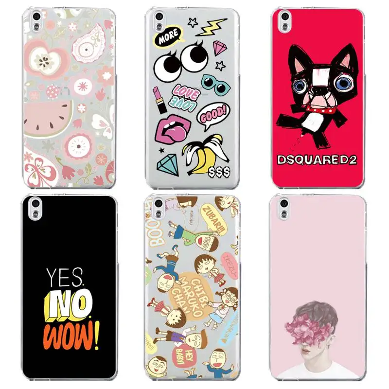 Eyes Soft Clear TPU Phone Case For HTC D820 M8 M9 A9 Watermelon Lip Banana Letter Painted Coque Fundas Cute Cover Free Shipping | Мобильные