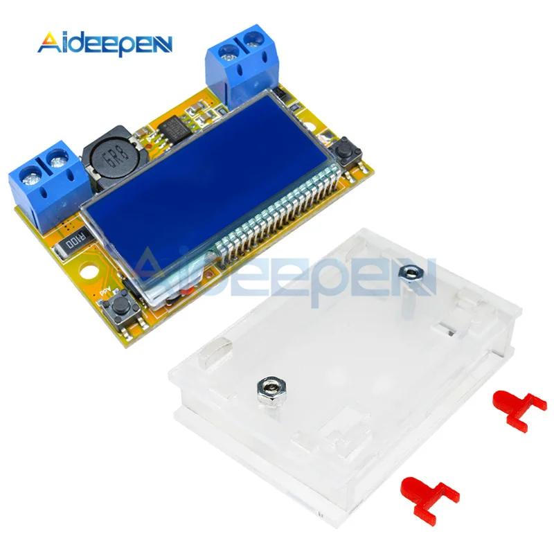 DC-DC 5-23V To 0-16.5V 3A Adjustable Step-down Power Supply Module LCD`Regulator