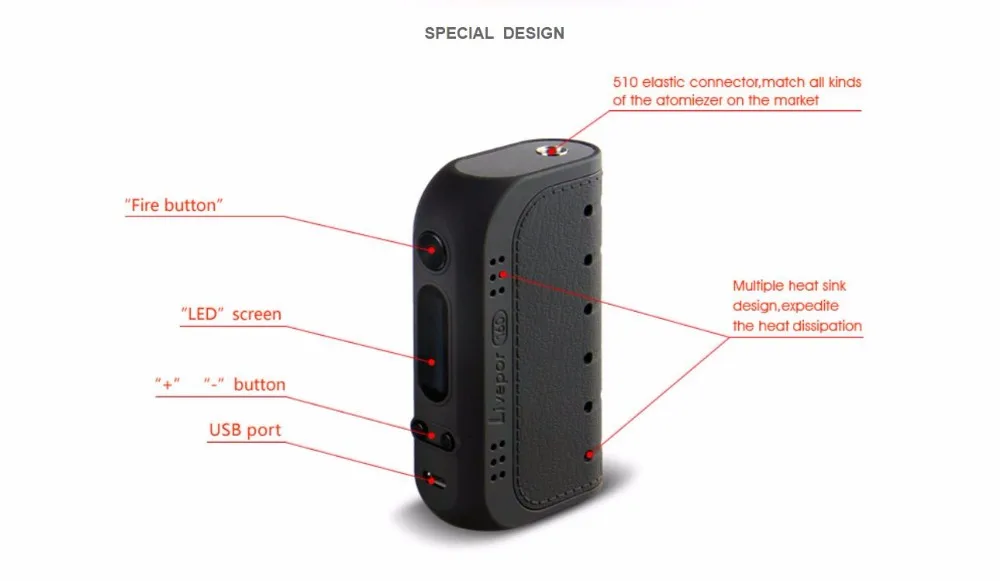 Yosta Livepor 160W TC Box MOD-3