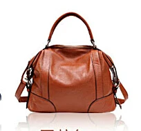 2 размера модные женские кожаные сумки из натуральной воловьей кожи женские сумки из натуральной кожи женские сумки-мессенджеры женские сумки-тоут# MD-2P1006 - Цвет: brown