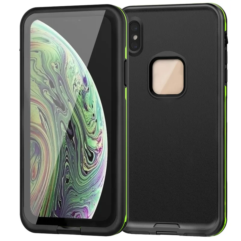Водонепроницаемый чехол для телефона Защита экрана iPhone X/XS XR XS Max|Бамперы| |