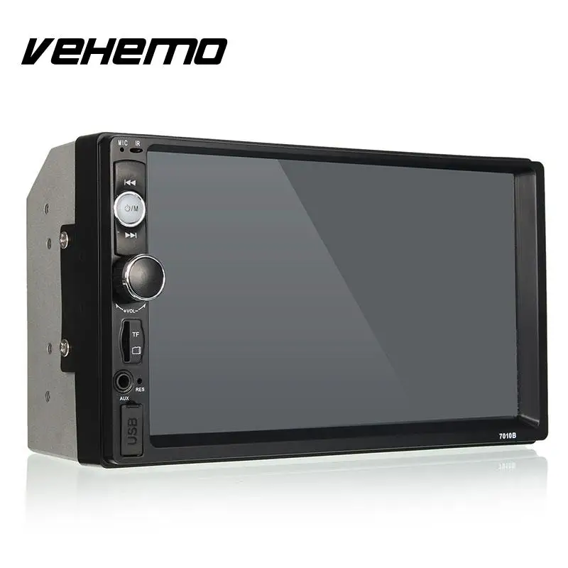 

Universal 7" Touch Screen 2 DIN In-Dash Bluetooth Car USB TF FM MP5 Player