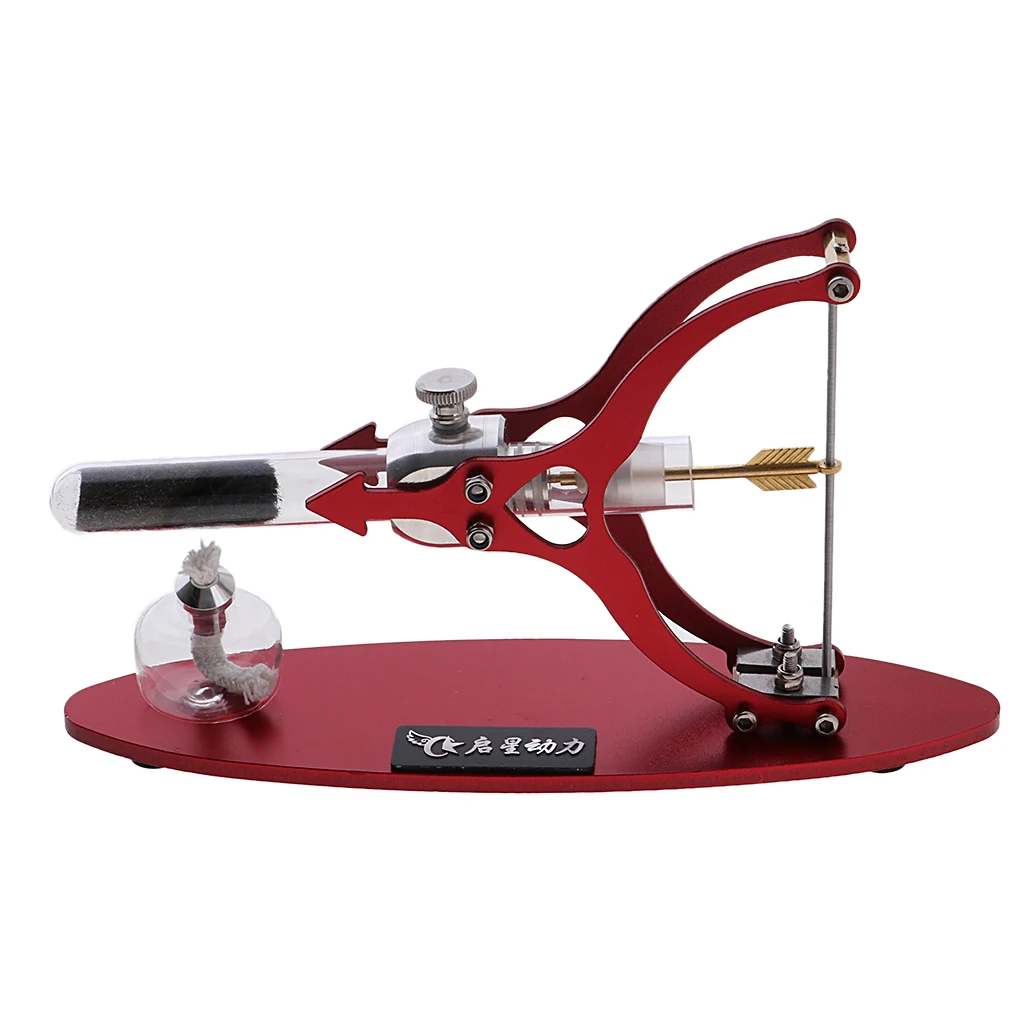 MagiDeal Hot Air Stirling Engine Electricity Generator Physical Motor Toys