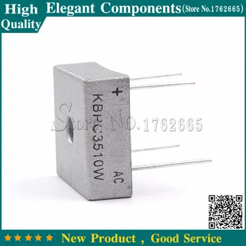 

1Pcs KBPC3510W KBPC-3510W KBPC3510 35A 1000V 4Pin diode bridge rectifier