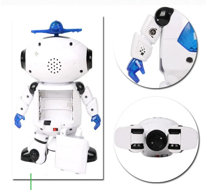 360 Вращающийся умный космический танцующий робот электронная ходьба музыкальные игрушки свет для детей игрушка астронавт Рождественский подарок на день рождения