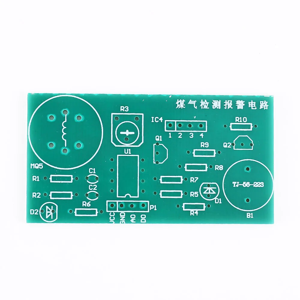 DIY Kit MQ-2 датчик дыма детектор природного газа сигнализации Электронные компоненты люкс уголь сигнализация обнаружения газа цепи