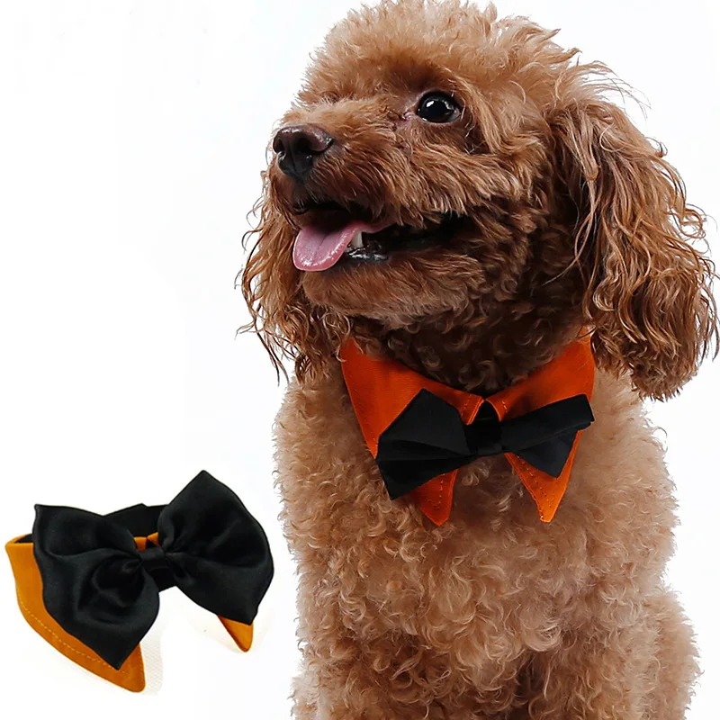 Pet Supplies Red Colors Cats Dog Tie Wedding Accessories Dogs Bowtie Collar for Holiday Decoration Christmas | Дом и сад