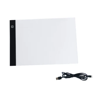 

'The Best' Portable Digital Drawing Tablet LED Light Box Tracing Copy Board for Painting Writing Graphic 889
