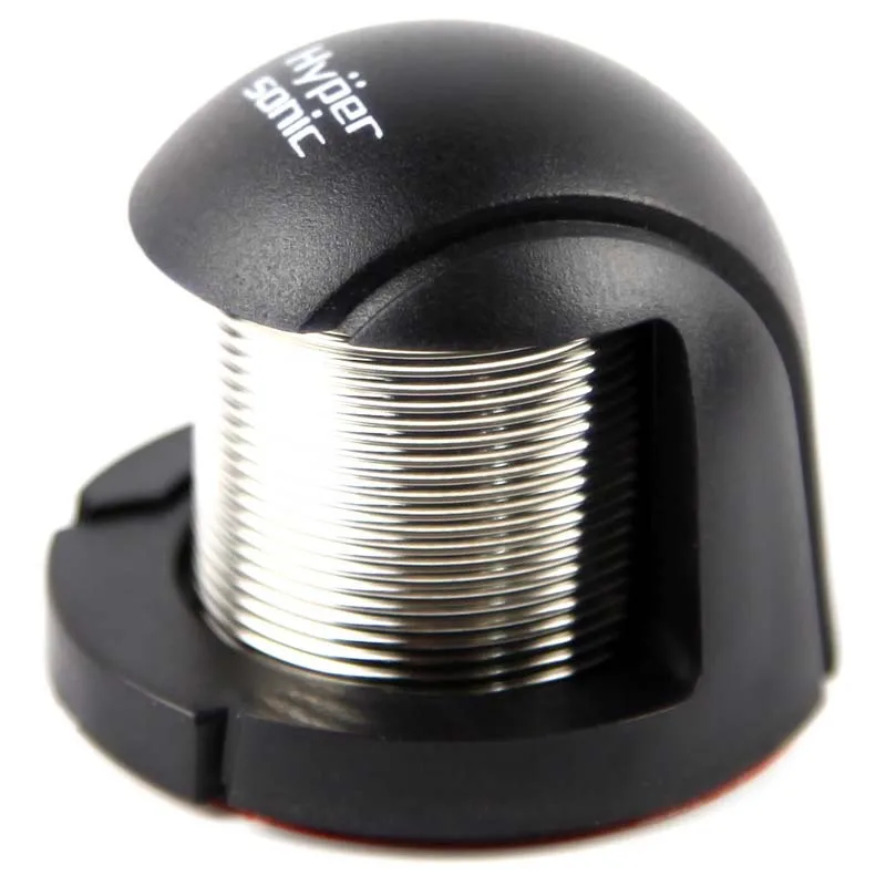 

Hypersonic Black Helmet Design Spring Type Car Ticket Clip for Office Hotel