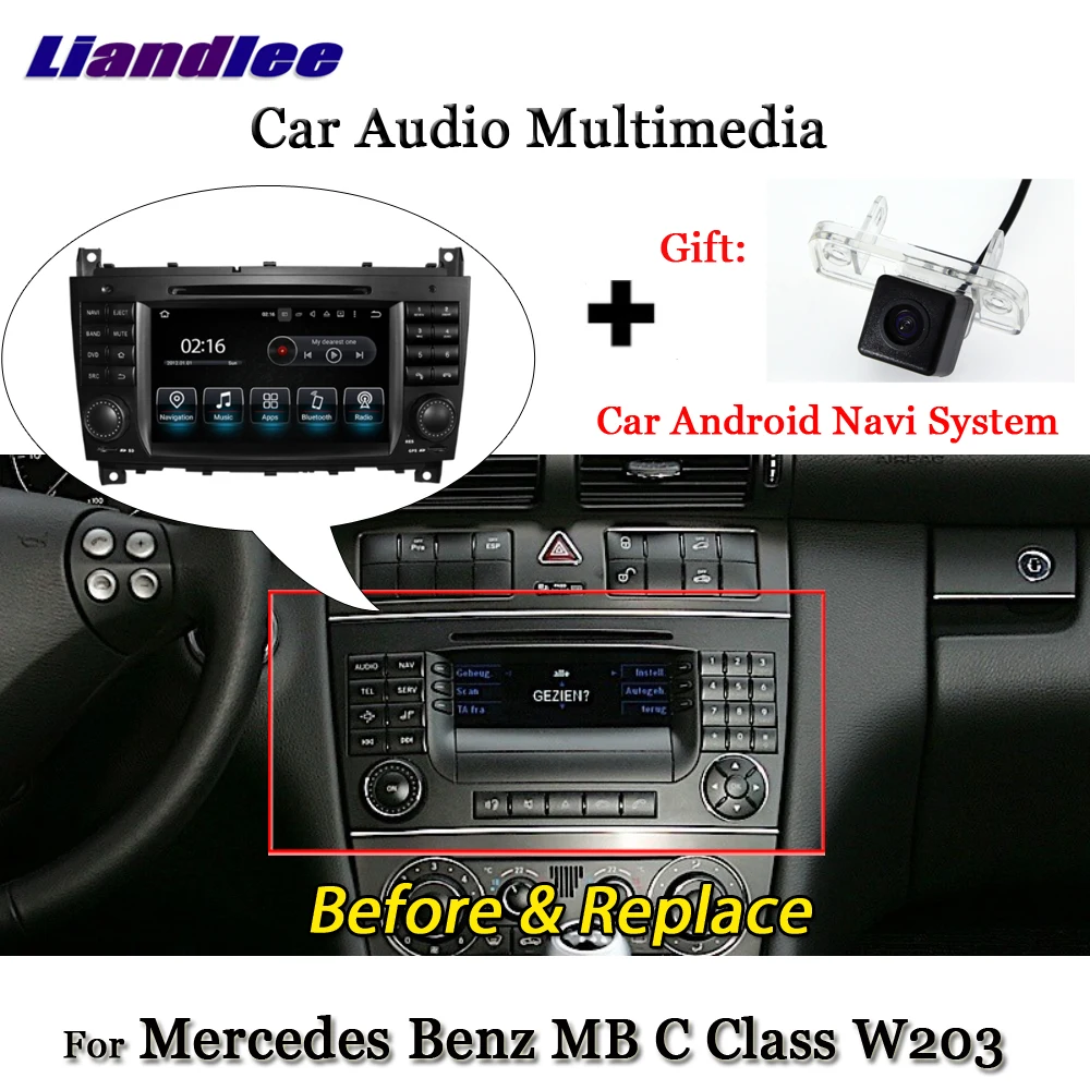 mercedes w203 radio upgrate