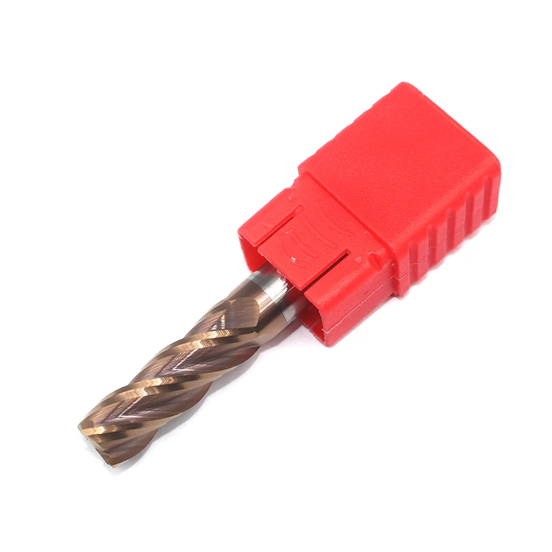 

1PC 10MM 4 Flutes 75MM Long Shank Tungsten Carbide End Mills CNC Tool 3MM Shank HRC60