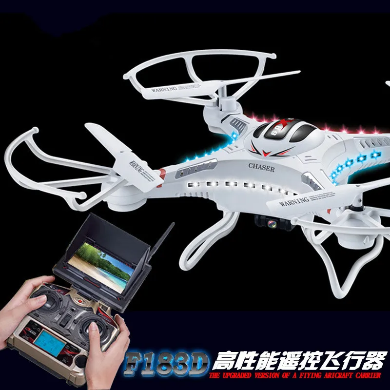 Professional drone  F183D FPV rc quadcopter 5.8G FPV 6 Axis Real-time Transmission HD Camera helicopter  vs X8G QR x350