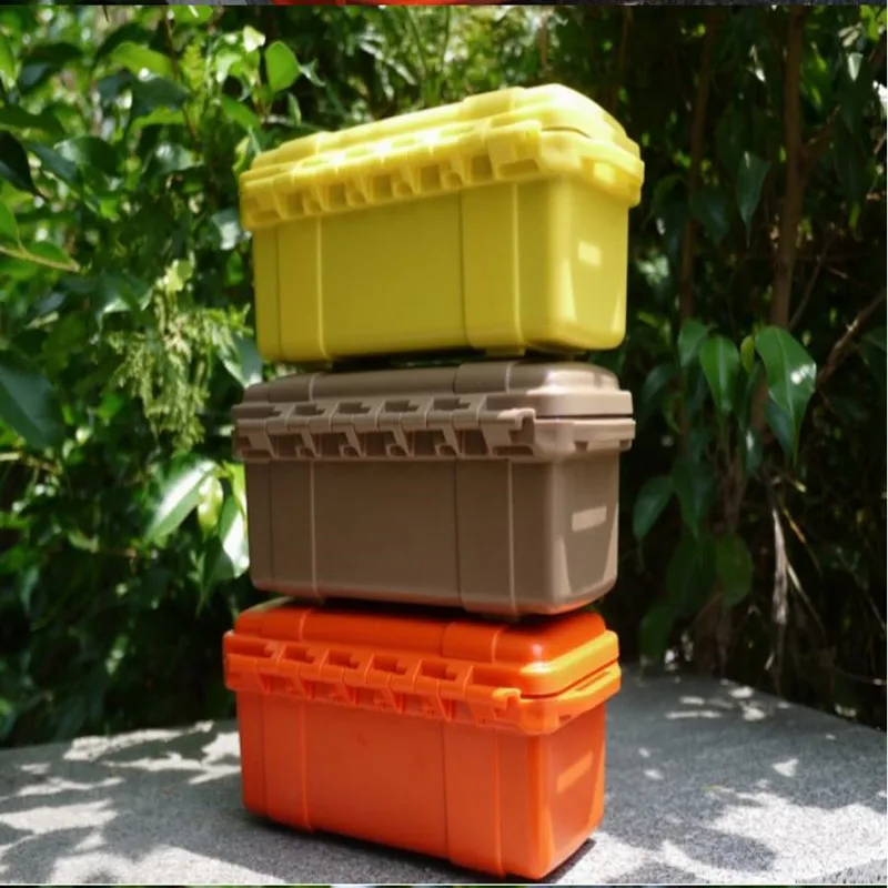 

Outdoor Waterproof Shockproof Airtight Survival Case Container Storage Carry Box Case Travel Kits outdoor tools