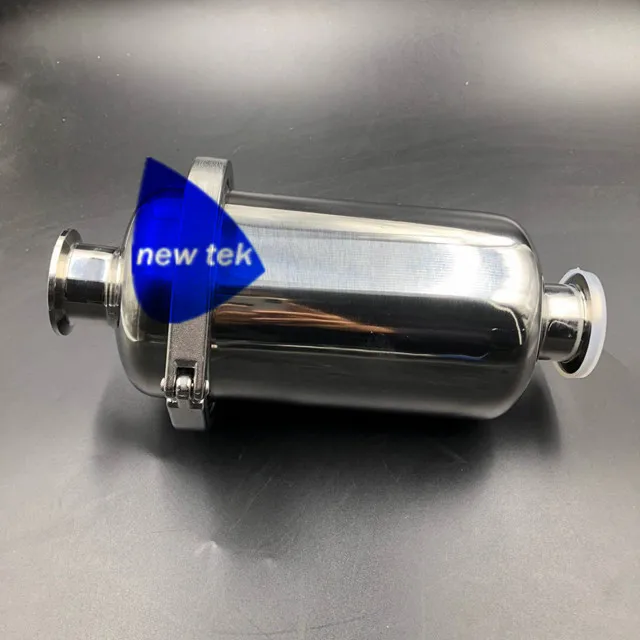 Short 1.5inch Tri Clamp Inline Wort Strainer with 102mm Body Tri Clover