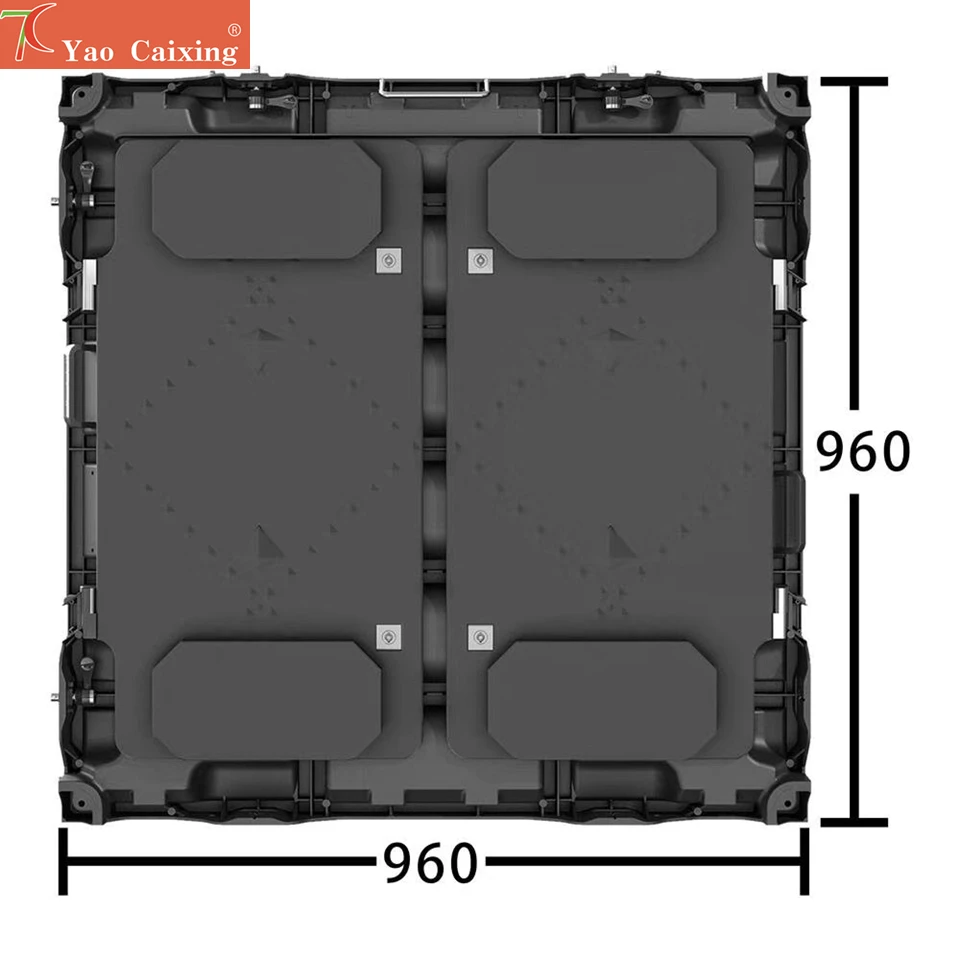 SMD3535 960x960 Открытый hd p10 наружный светодиодный экран алюминиевый шкаф видеостена