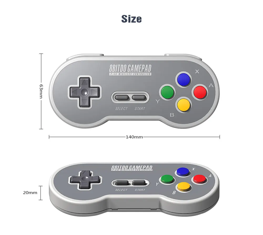 8bitdo SF30 Pro Беспроводной Bluetooth игровой контроллер геймпад с игрового джойстика для Win Android macOS пара nintendo переключатель