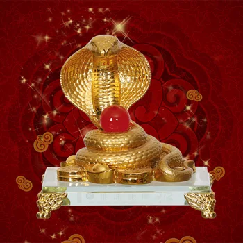 

Resin crafts home decorations living room gilded ornaments full set of zodiac signs zodiac Snake King Decoration