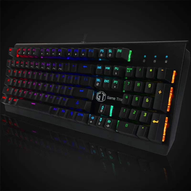 Delux светодиодный RGB подсветка игровая клавиатура мышь комбо 4000 dpi для ноутбука PC Gamer USB Проводная мультимедийная клавиатура и мышь набор