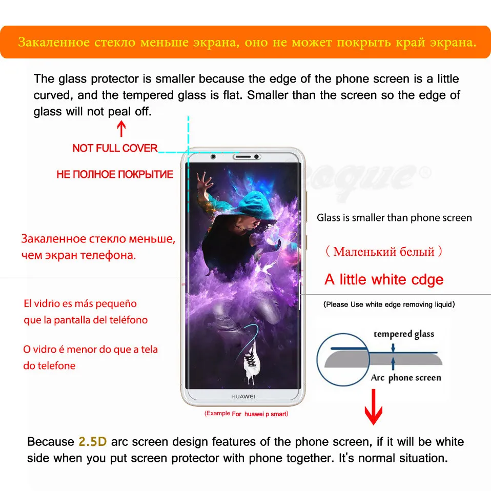 Tempered Glass for Huawei Honor 10 Glass 9H 2.5D Phone Protection Film Honor10 Protective Glass on for Honor 10 Screen Protector (5)