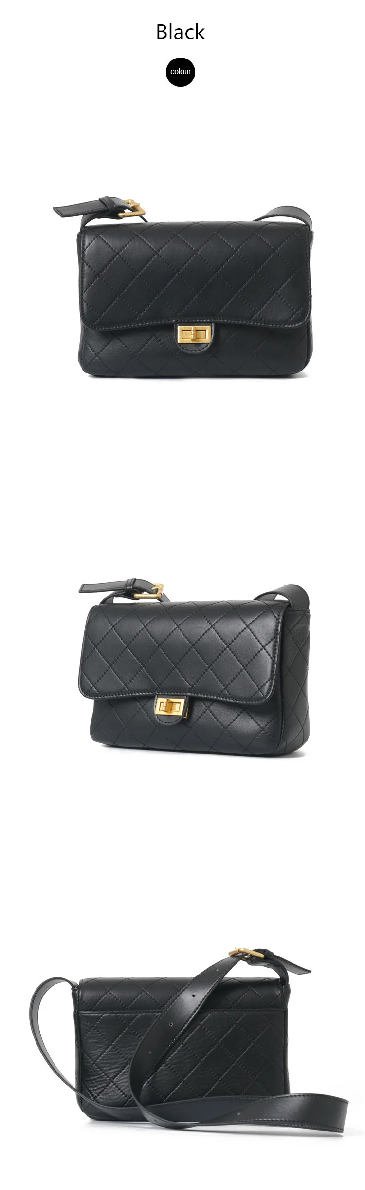 Luxury Handbag High Quality Real Letaher Shoulder Bag Designer Inspired Fashion Bags for women 2019 (7)
