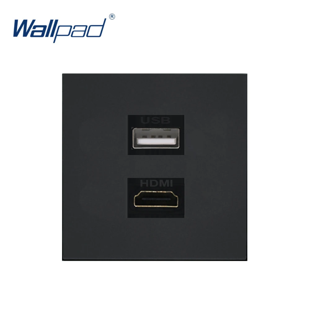 

HDMI and USB Charing Socket Function Key For Module only 55*55mm Wallpad HIDMI USB Wall Socket