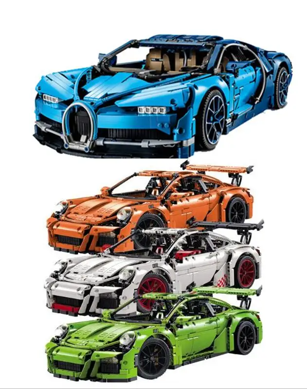 

technic Series Racing Car Set decool 3368 A/B/C 23006 23002 20086 Model Building Blocks Bricks Legoingly Toy 42056 42083 Gift