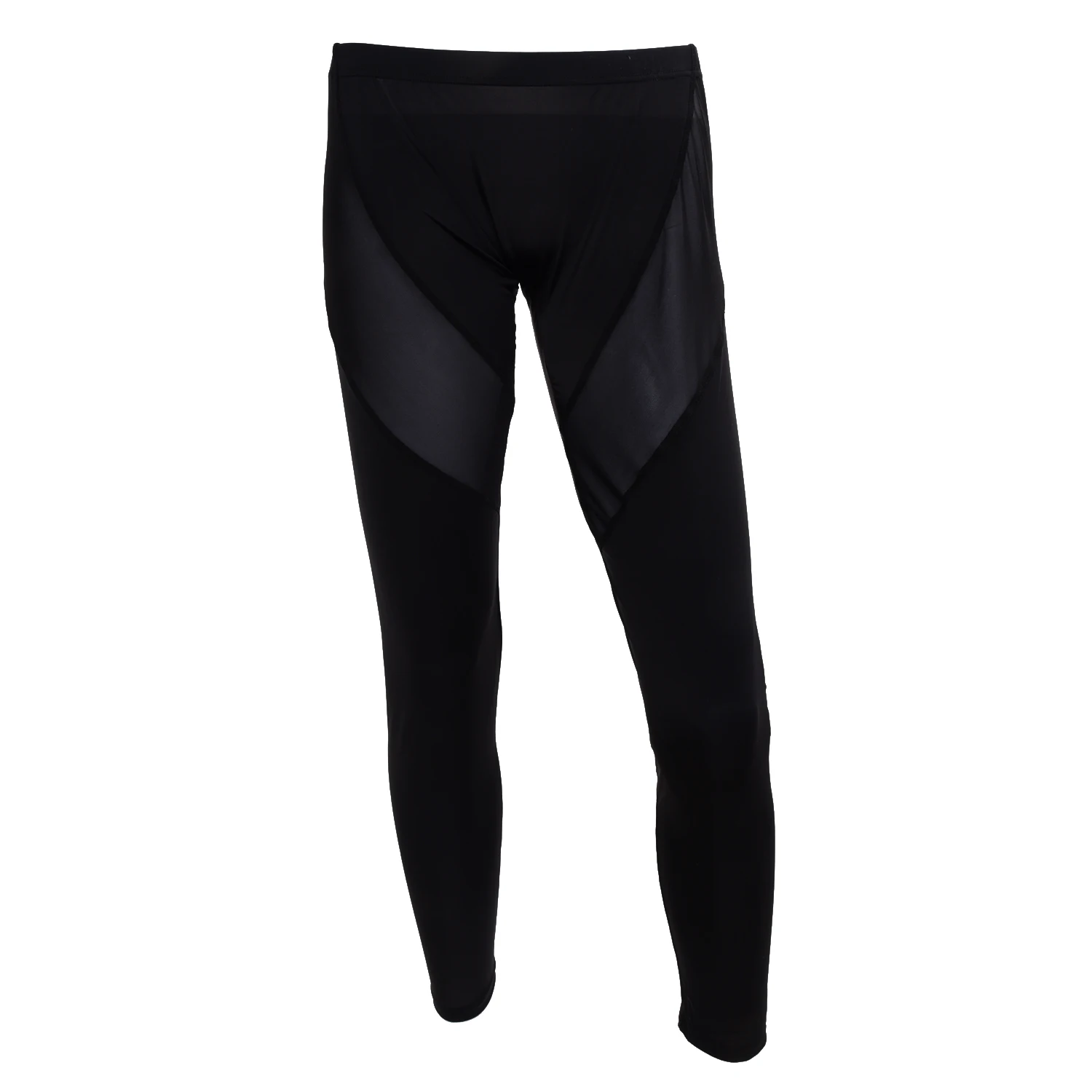 

Men Long Pants Footless Pantyhose Underwear Leggings Baselayer Tights Sexy Hot