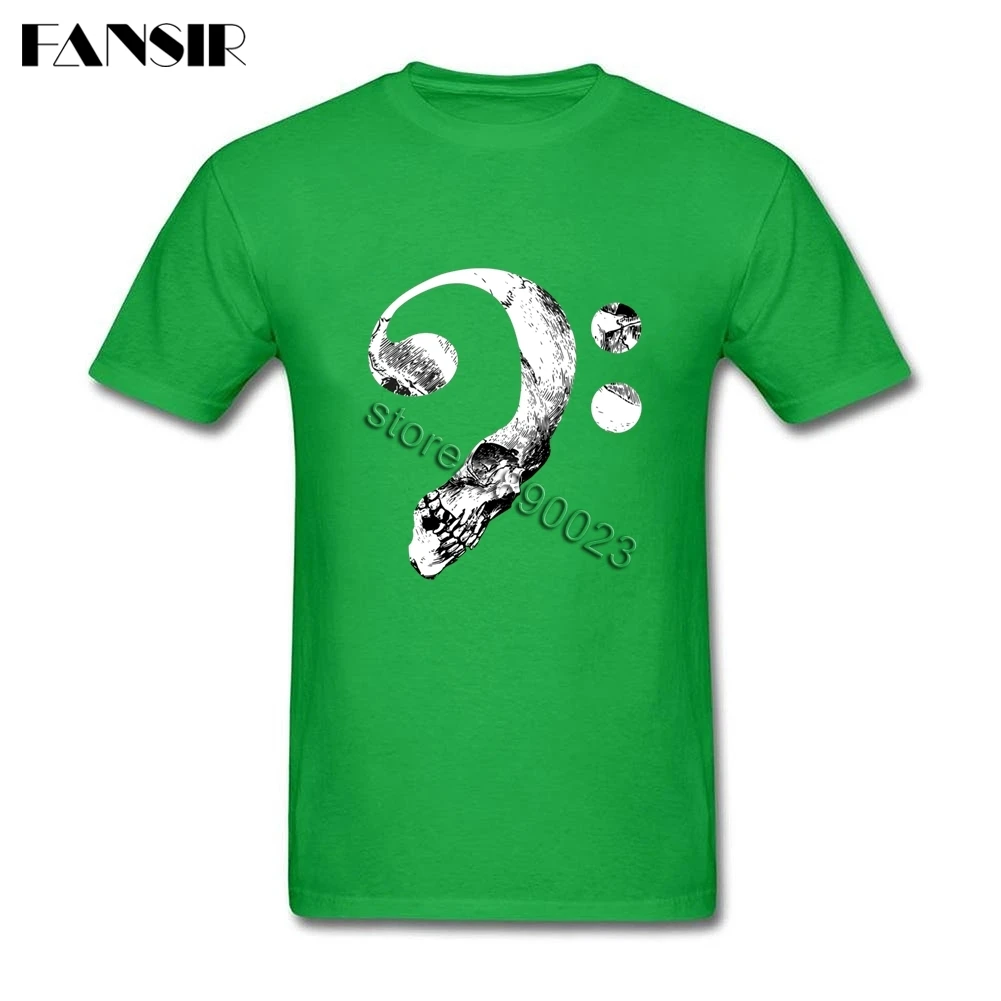 Ocio camisetas de los hombres Clef bajo cráneo música notas manga corta de algodón puro o-cuello Camiseta para niño Camiseta Ocio camisetas de los hombres Clef bajo cráneo música notas manga corta de algodón puro o-cuello Camiseta para niño Camiseta