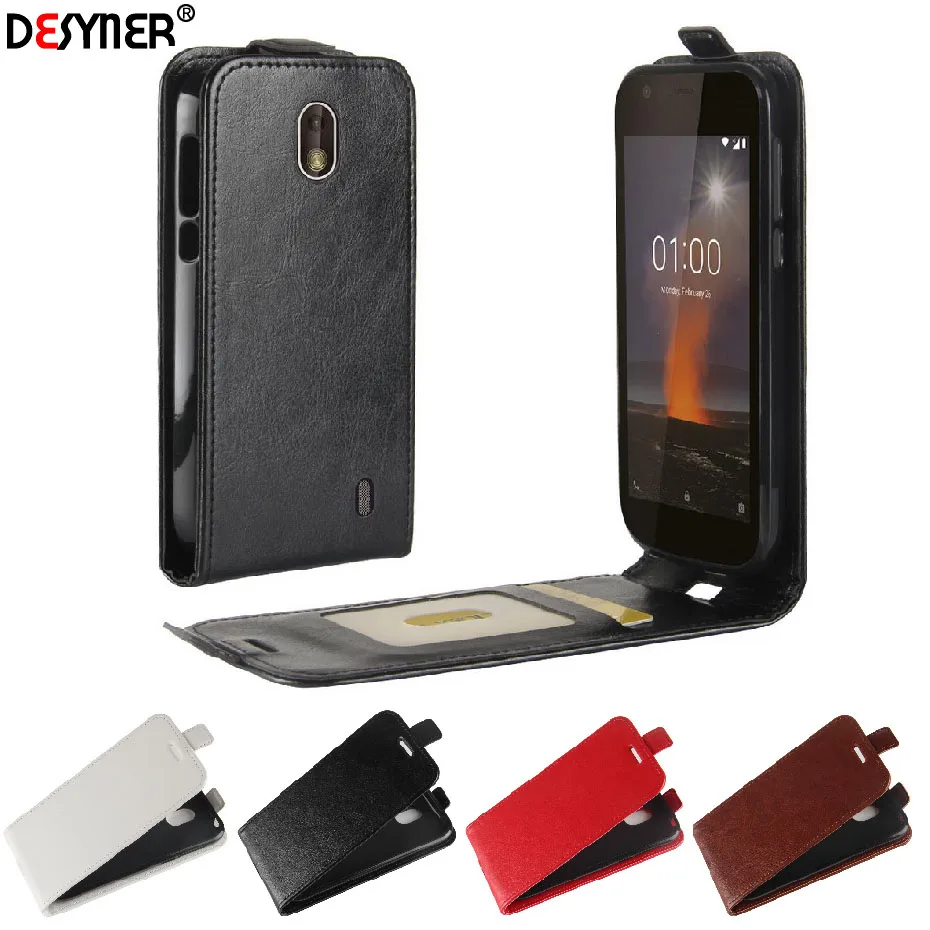 

For Nokia 1 Case Nokia 1 2018 Case PU Leather Back Cover Phone Case For Nokia 1 TA-1047 TA-1060 TA-1056 TA-1079 Nokia1 Case Flip
