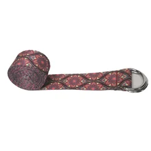 Женский эластичный ремень для йоги d-кольцо Пояс Фитнес тренировки веревка фигура талии ноги эспандер ДЛЯ ФИТНЕССА Полосы Хлопок