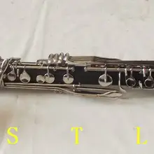 Бас Кларнет Bb ключ жесткий бакелит Средства ухода за кожей Никель покрытием