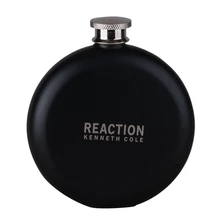 5oz Stainless Steel Hip Flask For Alcohol Whiskey Vodka Liquor Wine Rum Drinkware Flagon Black Round Flasks Christmas Pouch
