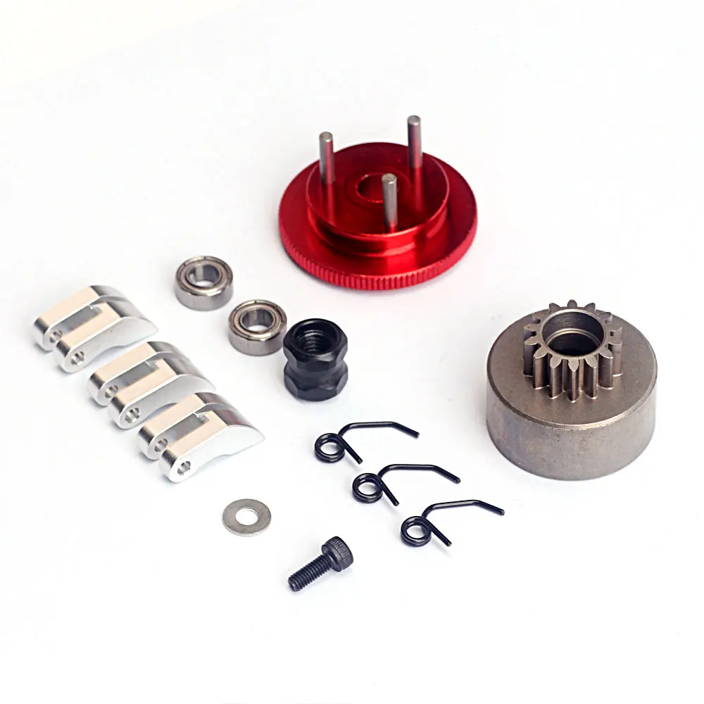 Bell Gear 14T Flywheel + Springs + Bearings +Clutch Shoes Assembly Sets