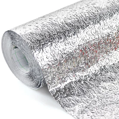 61cm 300cm Thickened Cabinet Aluminum Foil Stickers Tin Foil